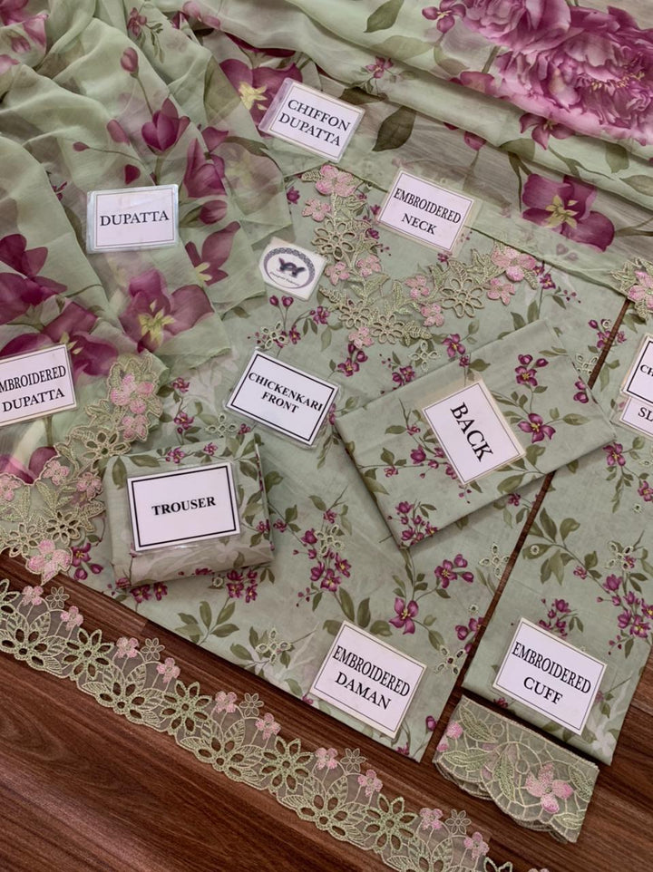 Iznik Lawn Suit-Aarasta