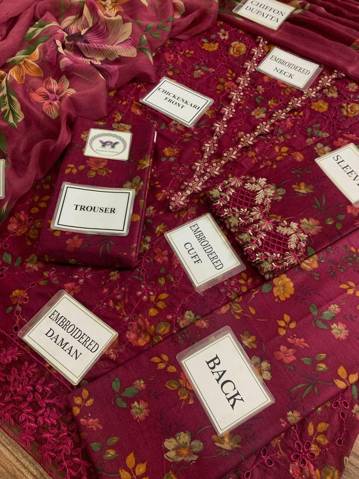 Iznik Lawn Suit-Aarasta