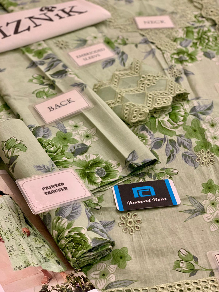 Iznik Lawn Suit-Aarasta