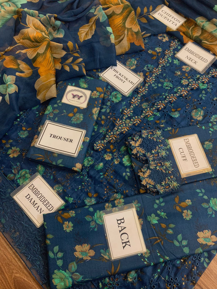 Iznik Lawn Suit-Aarasta