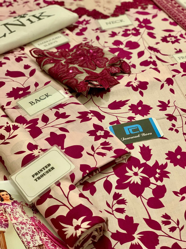 Iznik Lawn Suit-Aarasta