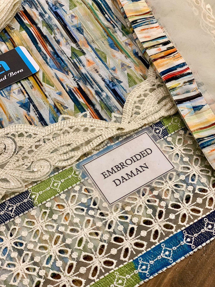 Iznik Lawn Suit-Aarasta