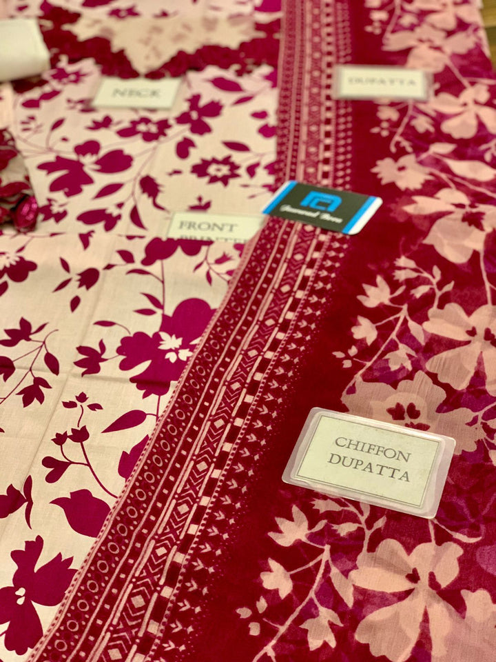 Iznik Lawn Suit-Aarasta