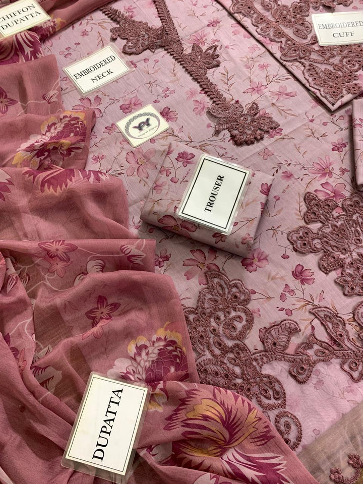 Iznik Lawn Suit-Aarasta