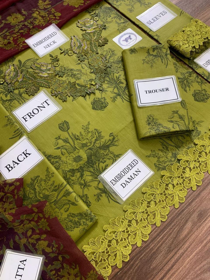 Iznik Lawn Suit-Aarasta