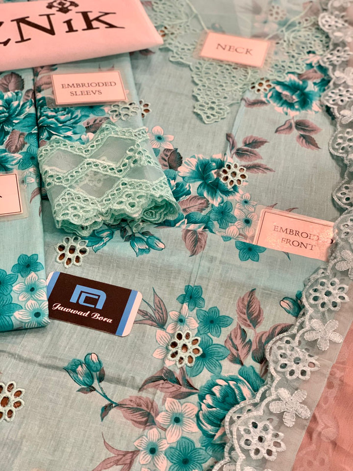 Iznik Lawn Suit-Aarasta