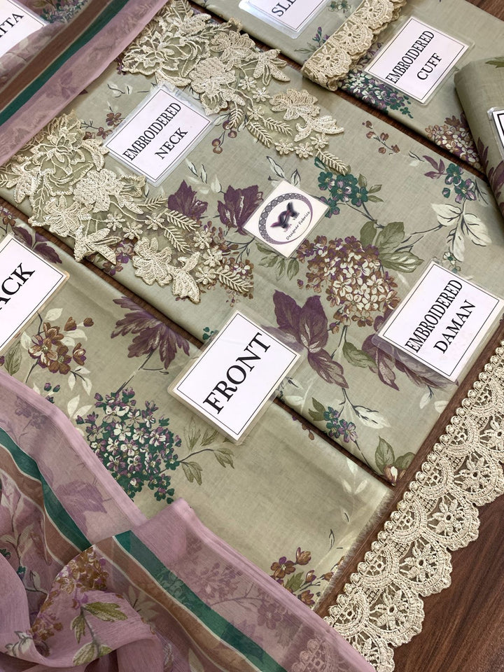 Iznik Lawn Suit-Aarasta