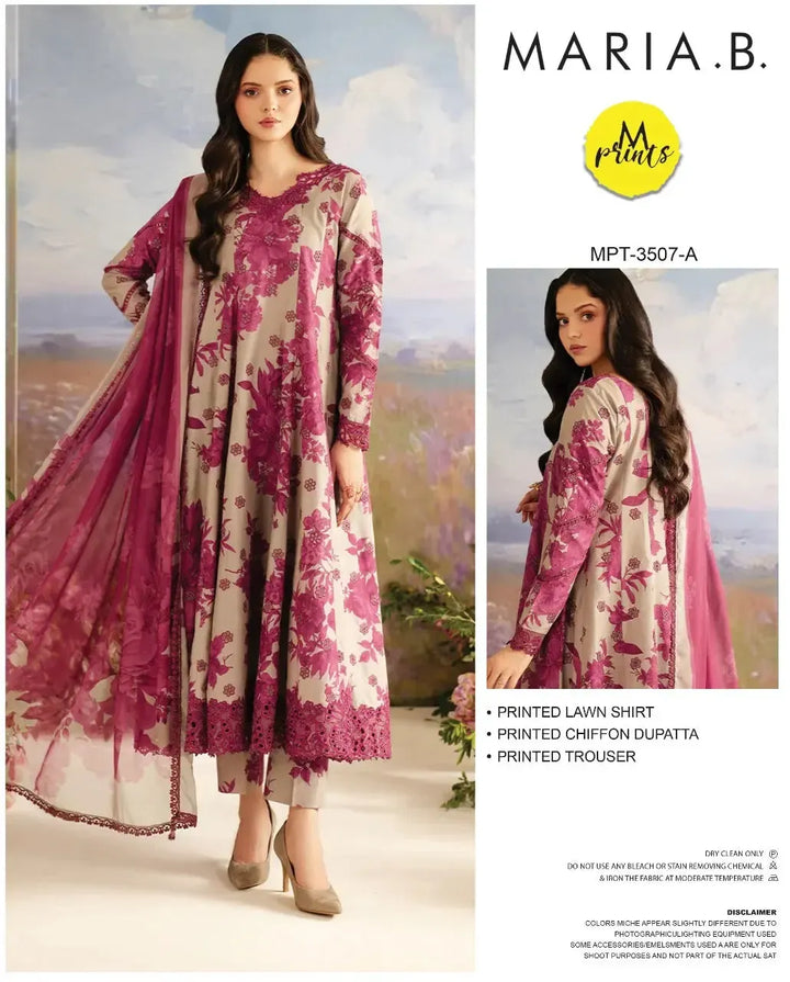Iznik Lawn Suit-Aarasta