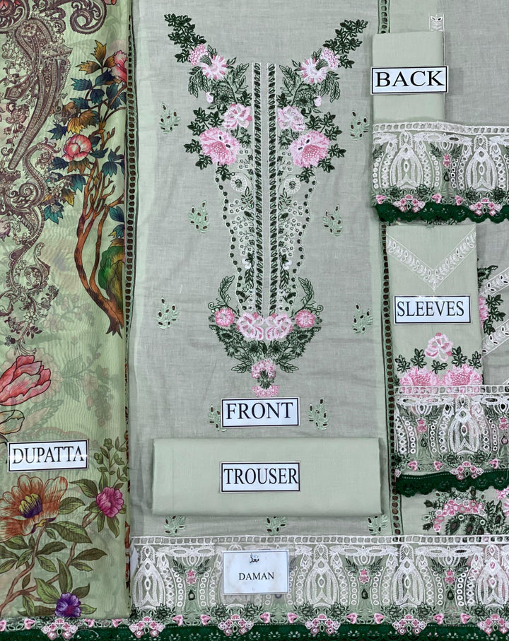 Jade Lawn Suit-Aarasta