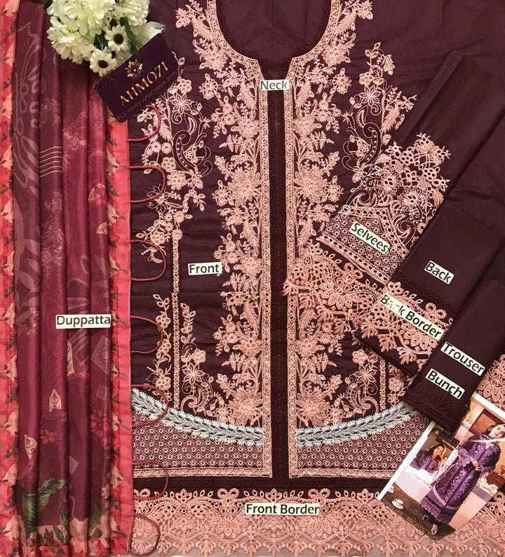 Jade Lawn Suit-Aarasta