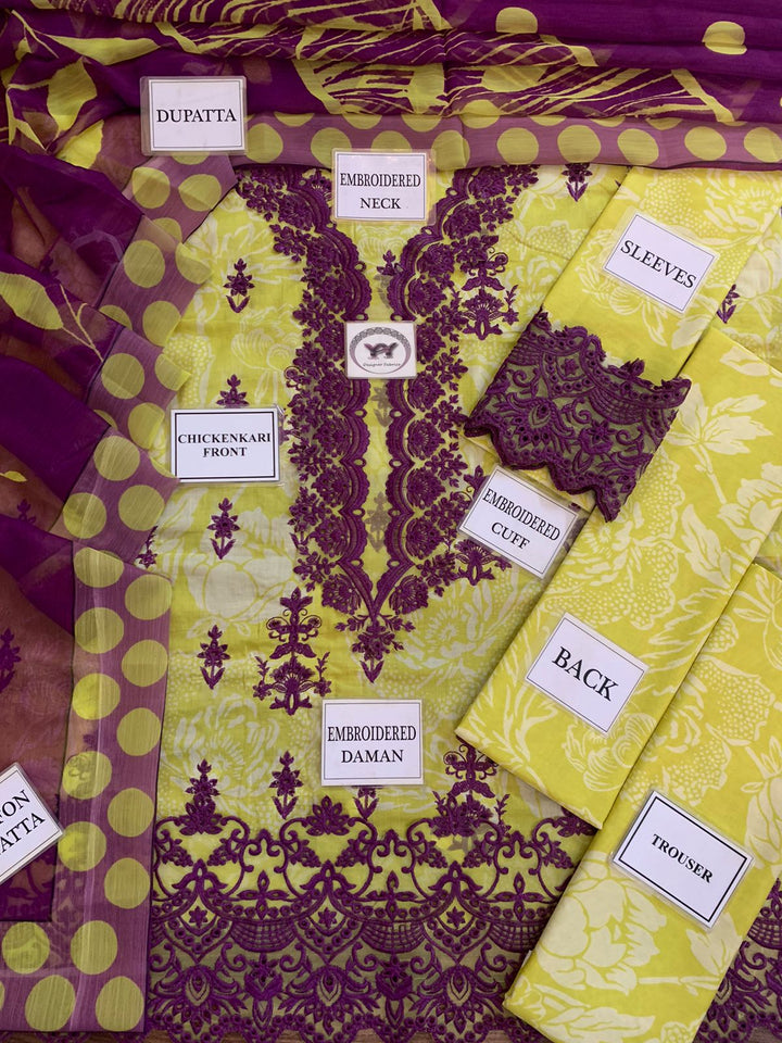 Jade Lawn Suit-Aarasta