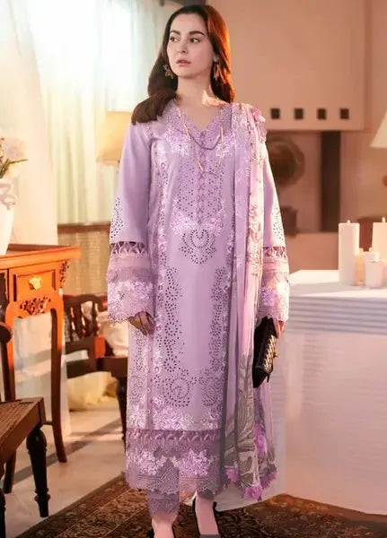 Jade Lawn Suit-Purple-Lawn-Silk-Aarasta