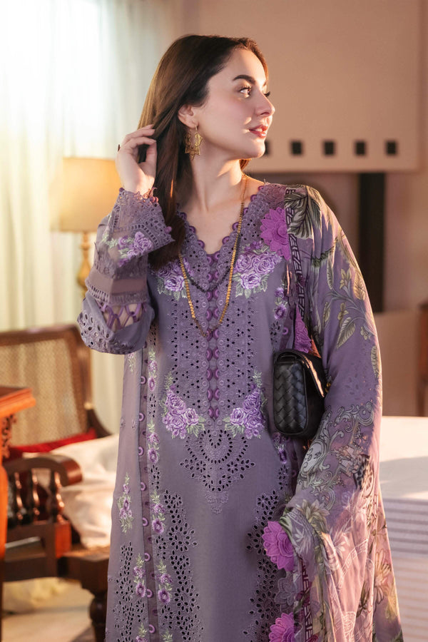 Jade Lawn Suit-Purple-Lawn-Silk-Aarasta