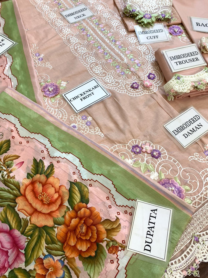 Maria B Lawn Suit-Aarasta