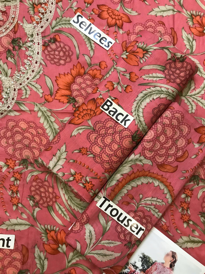 Maria B Lawn Suit-Aarasta