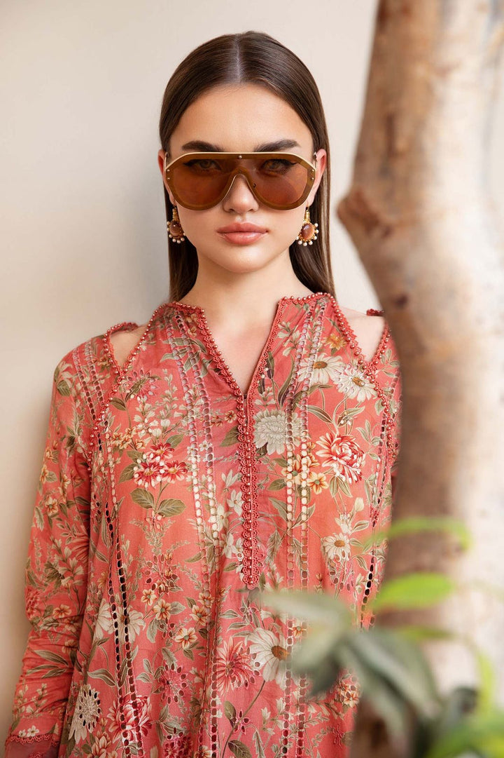 Maria B Lawn Suit-Aarasta