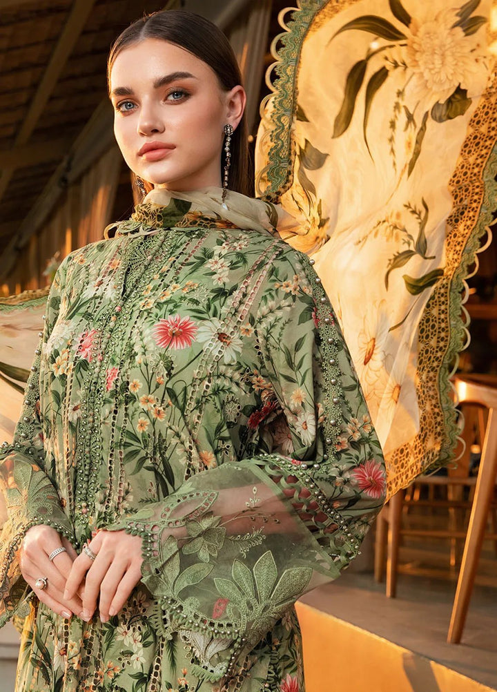 Maria B Lawn Suit-Aarasta