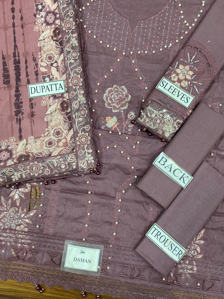 Maria B Lawn Suit-Aarasta