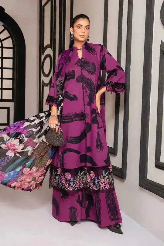 Maria B Lawn Suit-Aarasta