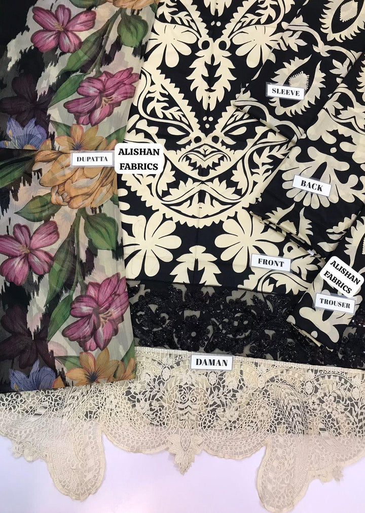 Maria B Lawn Suit-Aarasta