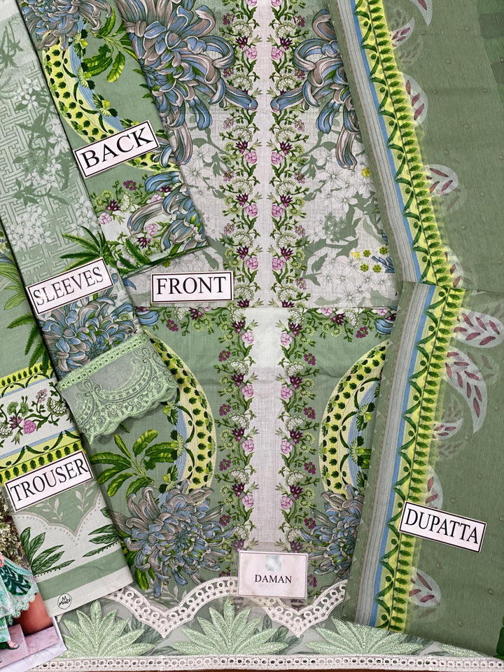 Maria B Lawn Suit-Aarasta