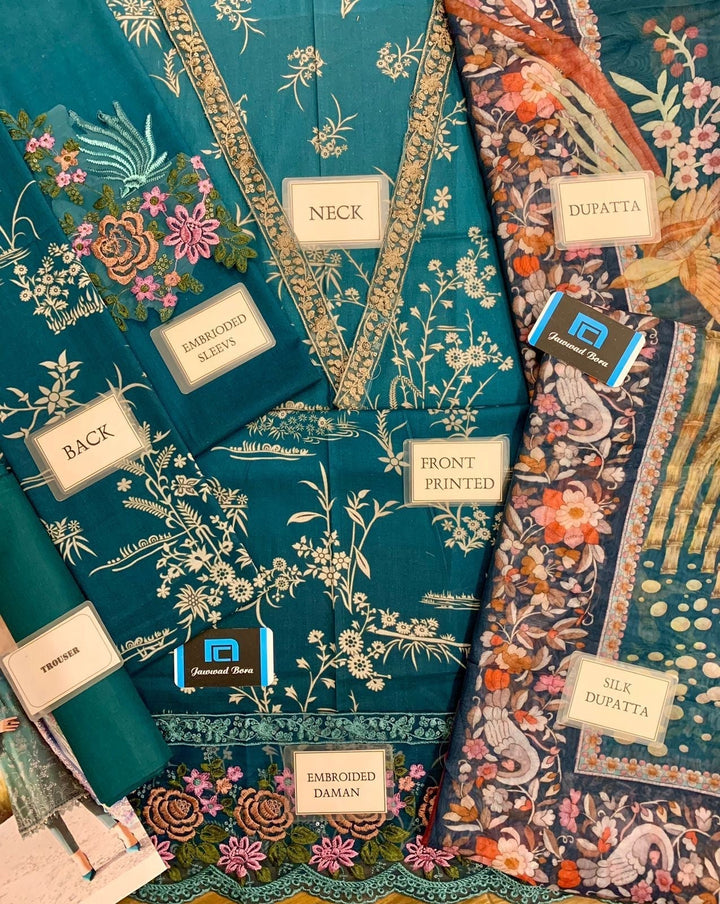 Maria B Lawn Suit-Aarasta