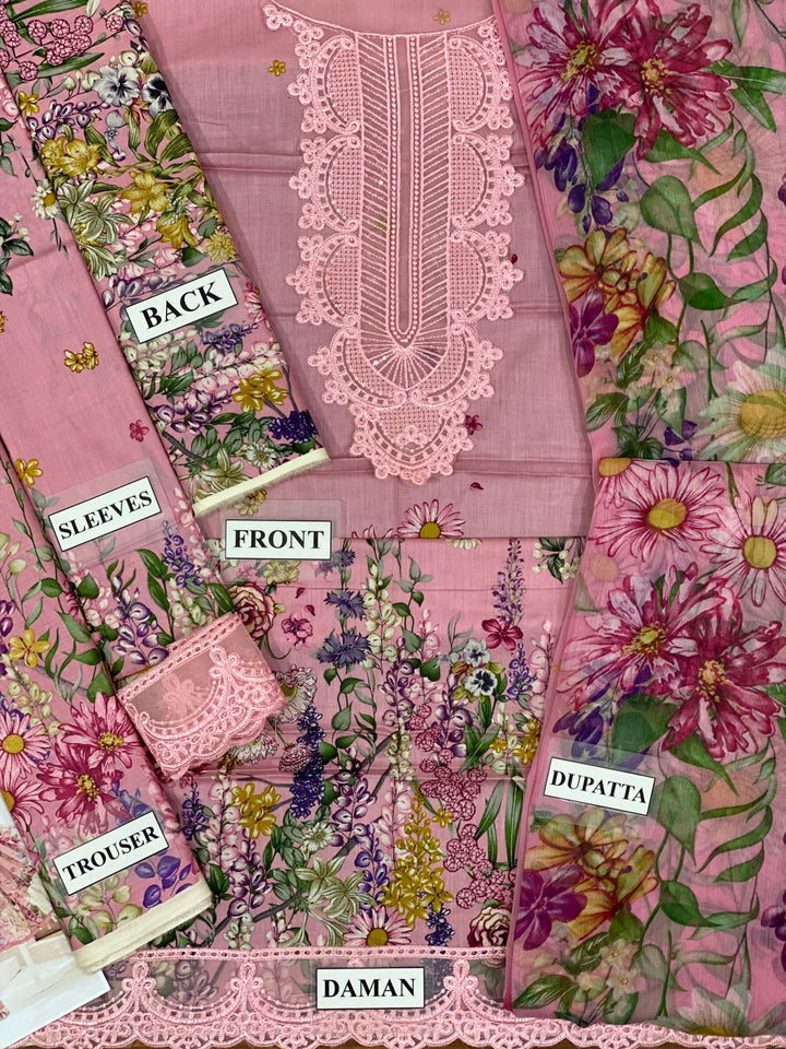 Maria B Lawn Suit-Aarasta