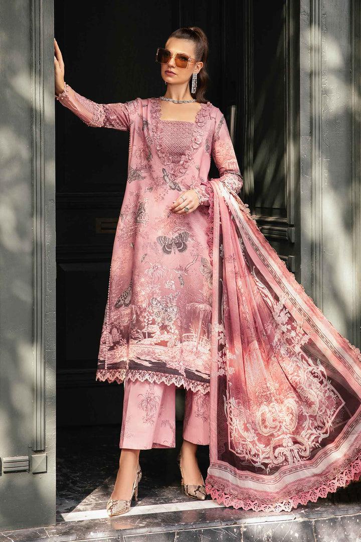 Maria B Lawn Suit-Aarasta