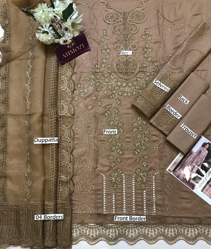 Maria B Lawn Suit-Aarasta