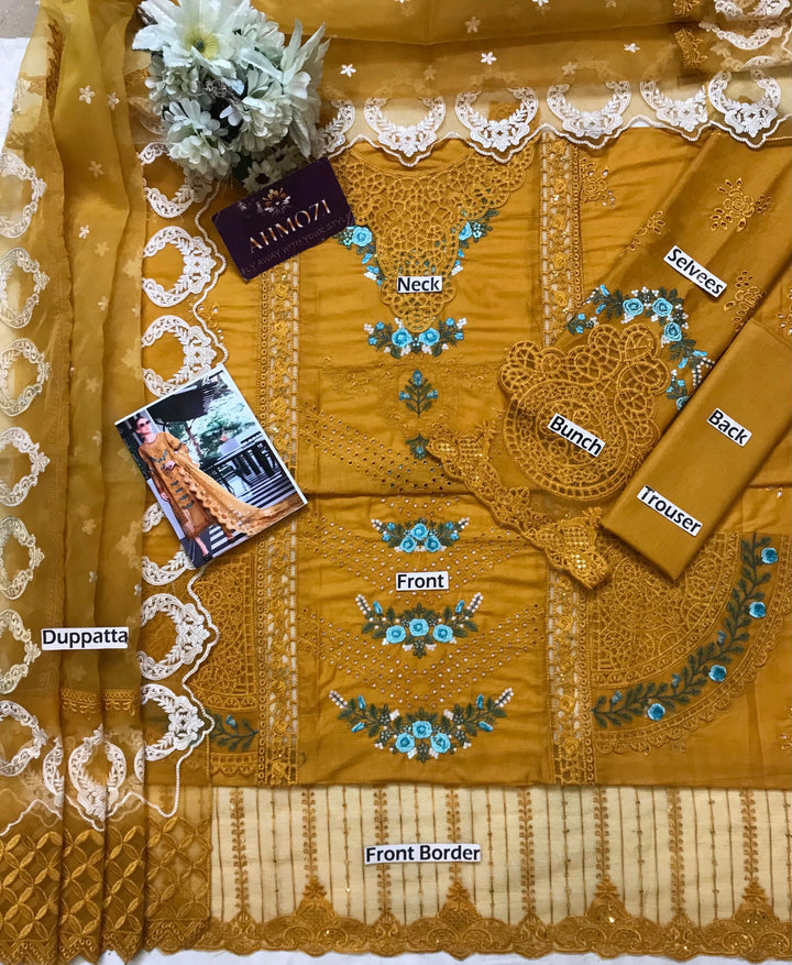 Maria B Lawn Suit-Aarasta