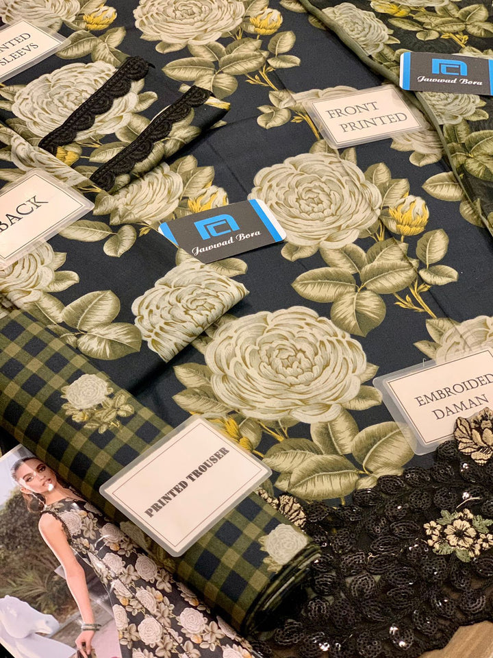 Maria B Lawn Suit-Aarasta