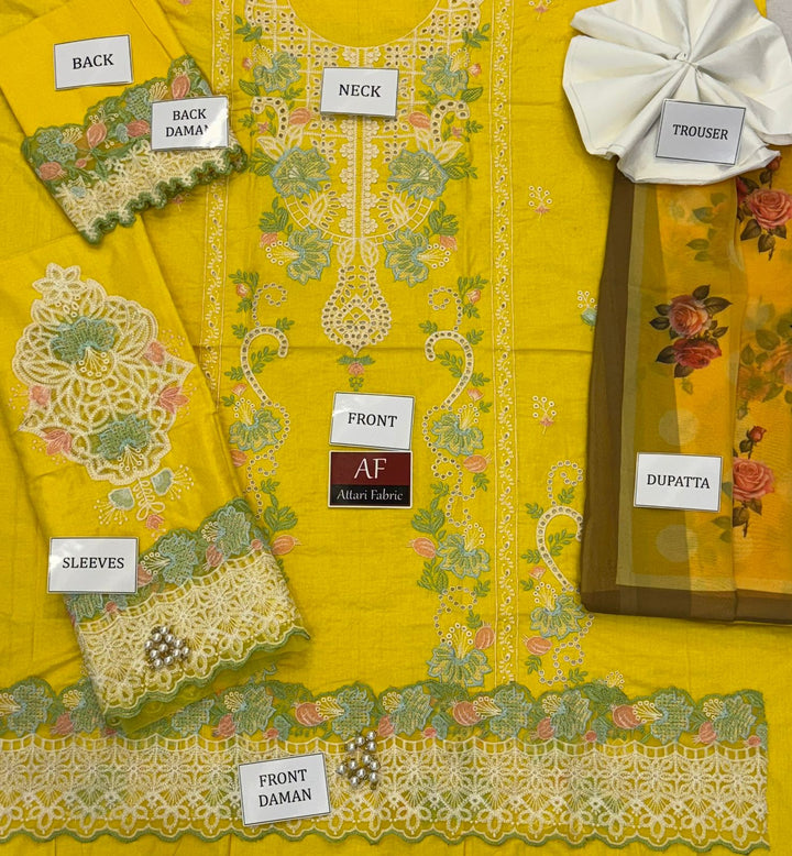 Maria B Lawn Suit-Aarasta