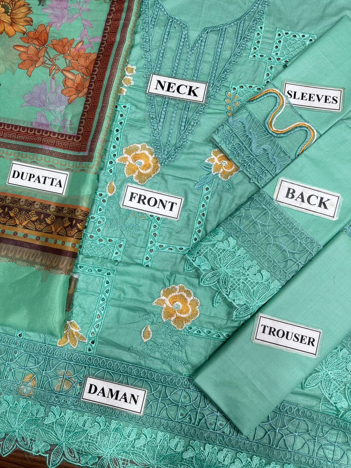 Maria B Lawn Suit-Aarasta