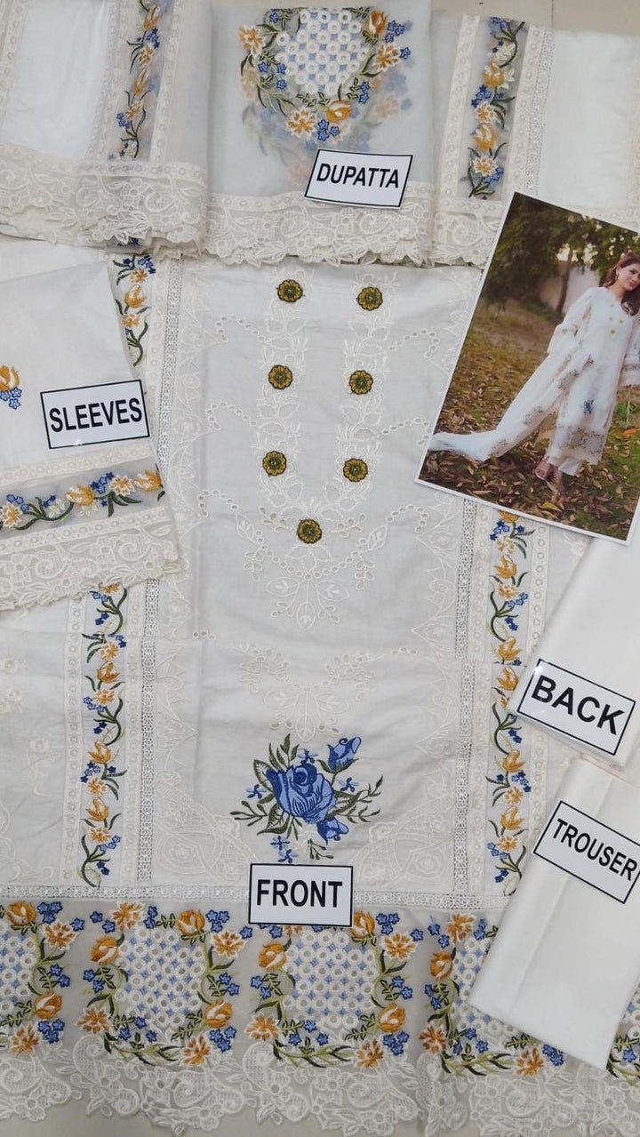 Maria B Lawn Suit-Aarasta