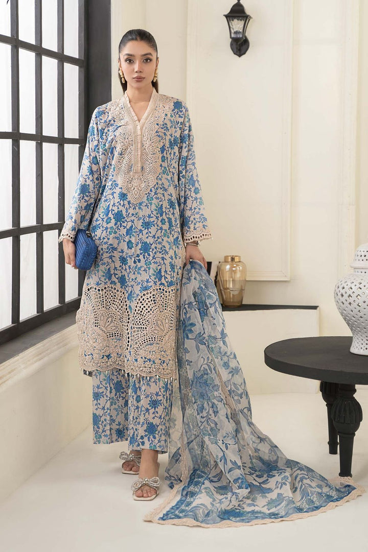 Maria B Lawn Suit-Aarasta