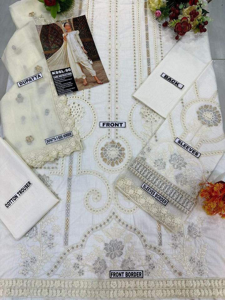 Maria B Lawn Suit-Aarasta