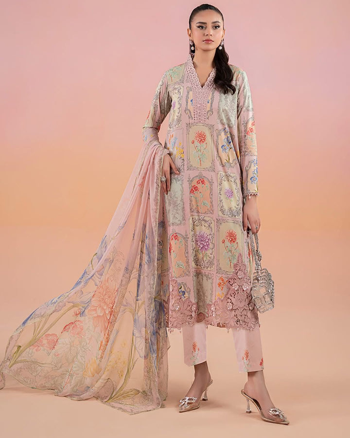 Maria B Lawn Suit-Aarasta