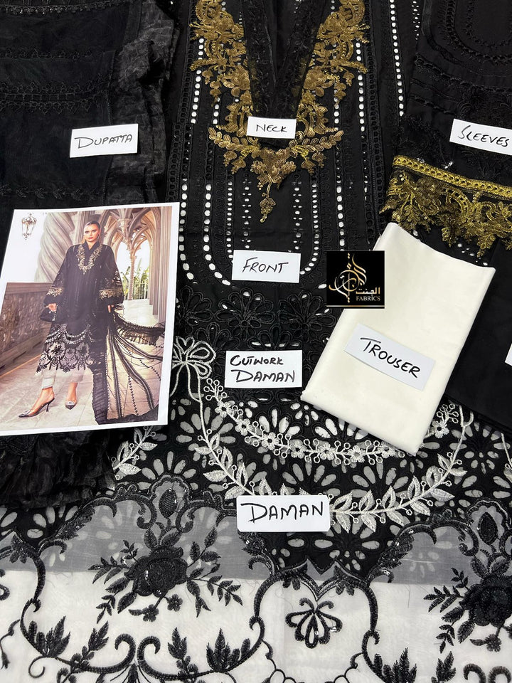 Maria B Lawn Suit-Aarasta