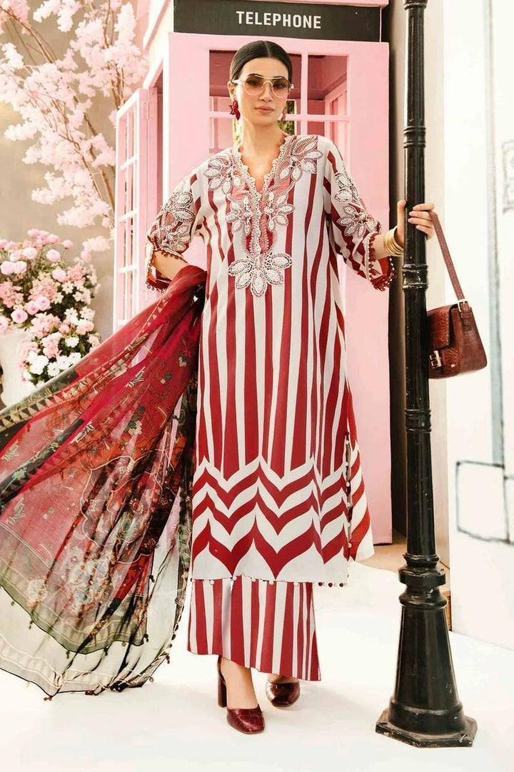 Maria B Lawn Suit-Aarasta