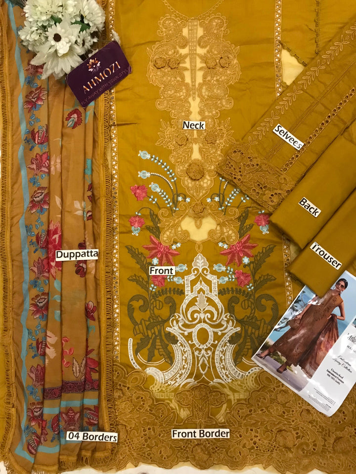 Maria B Lawn Suit-Aarasta