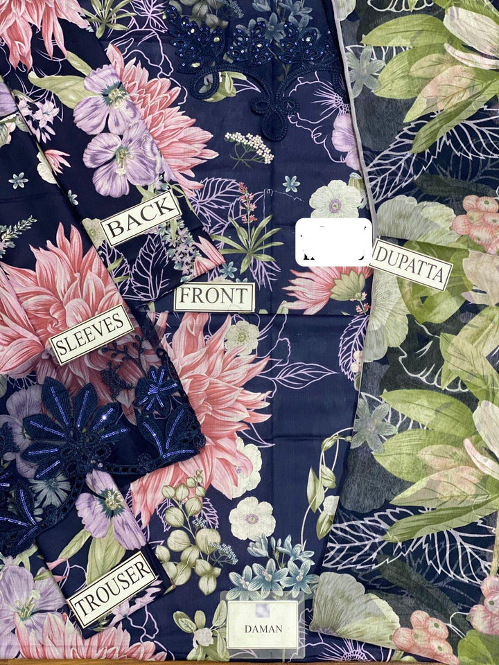 Maria B Lawn Suit-Aarasta