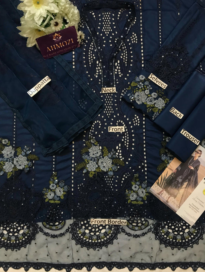 Maria B Lawn Suit-Aarasta