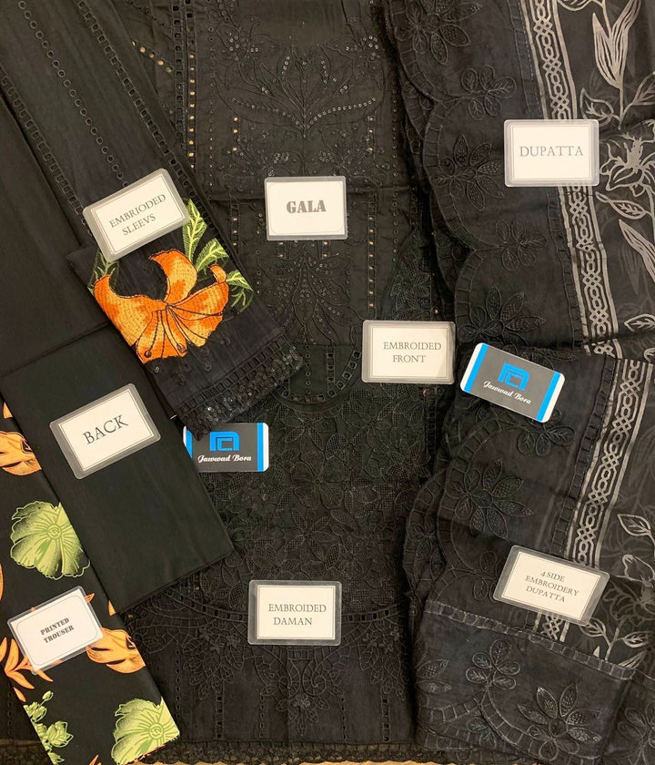 Maria B Lawn Suit-Aarasta