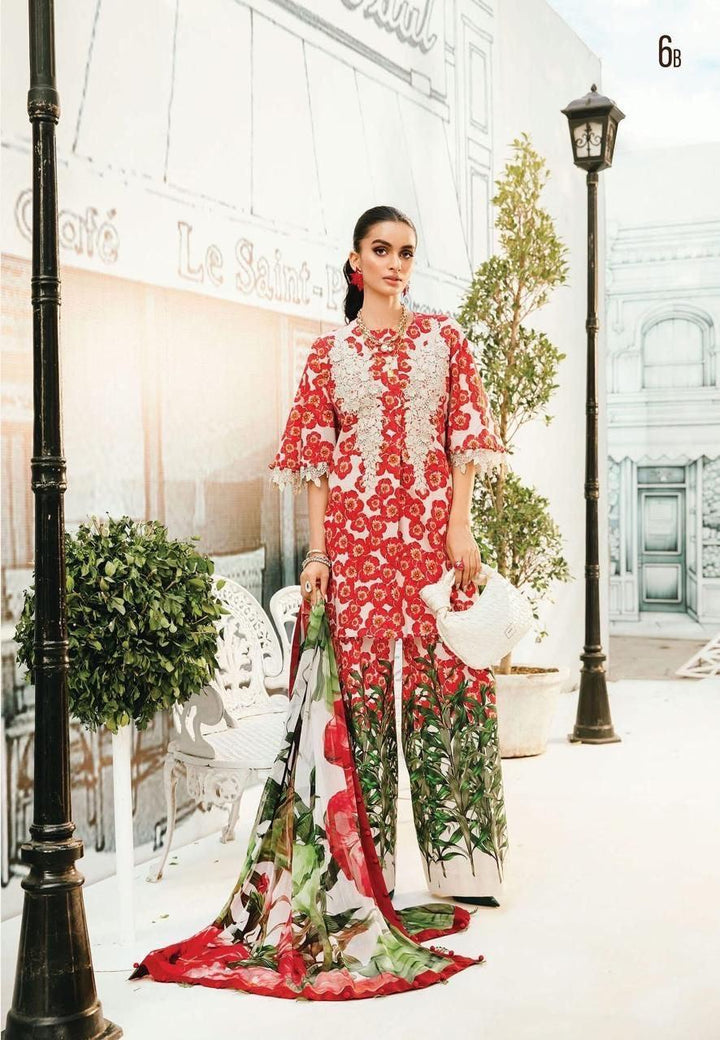 Maria B Lawn Suit-Aarasta
