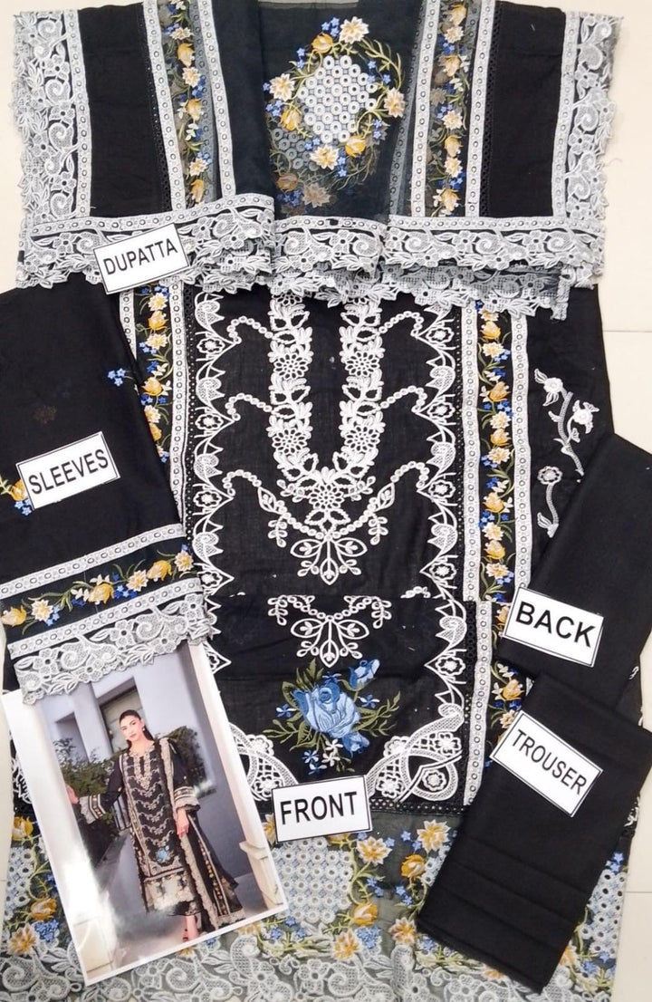 Maria B Lawn Suit-Aarasta