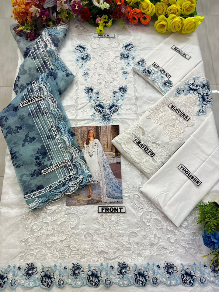 Maria B Lawn Suit-Aarasta