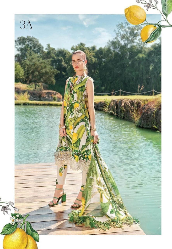 Maria B Lawn Suit-Aarasta