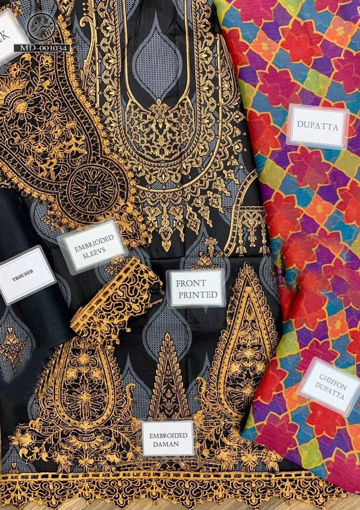 Maria B Lawn Suit-Aarasta