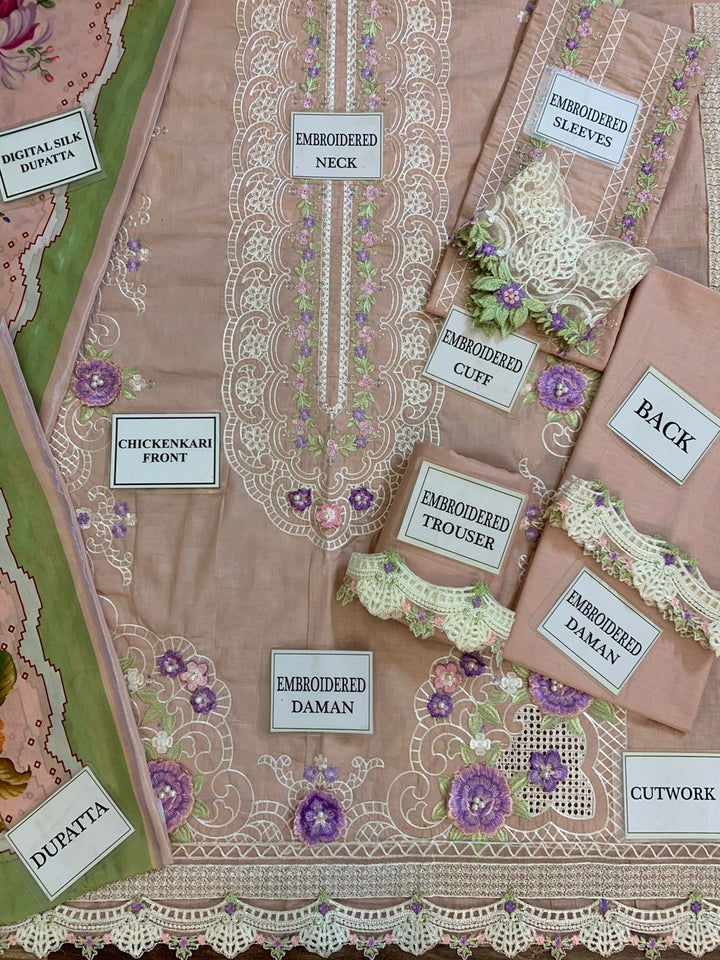 Maria B Lawn Suit-Aarasta