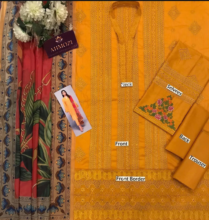 Maria B Lawn Suit-Aarasta